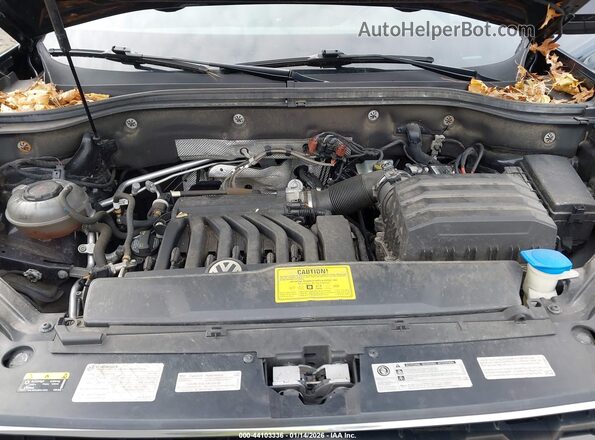 1V2MR2CA4KC530611 2019 VOLKSWAGEN ATLAS Black Widok komory silnika