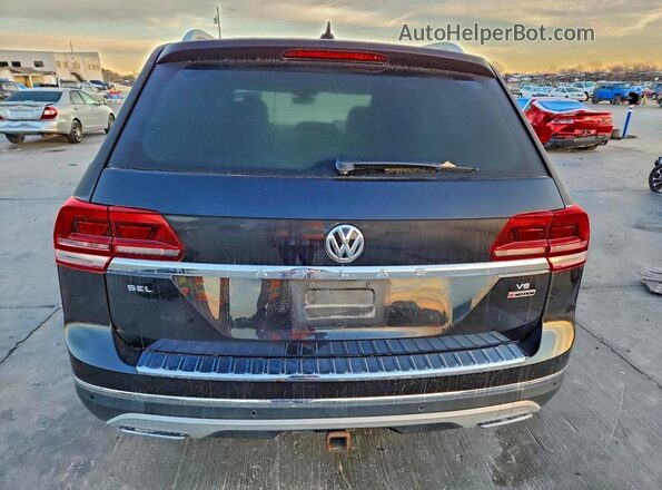 1V2MR2CA6JC549207 2018 VOLKSWAGEN ATLAS Black Vista trasera