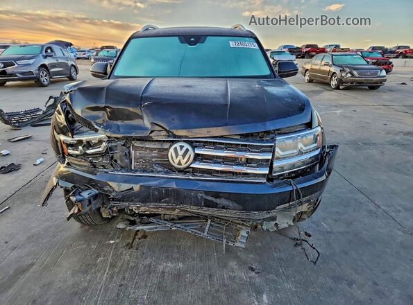 1V2MR2CA6JC549207 2018 VOLKSWAGEN ATLAS Black Vista frontal