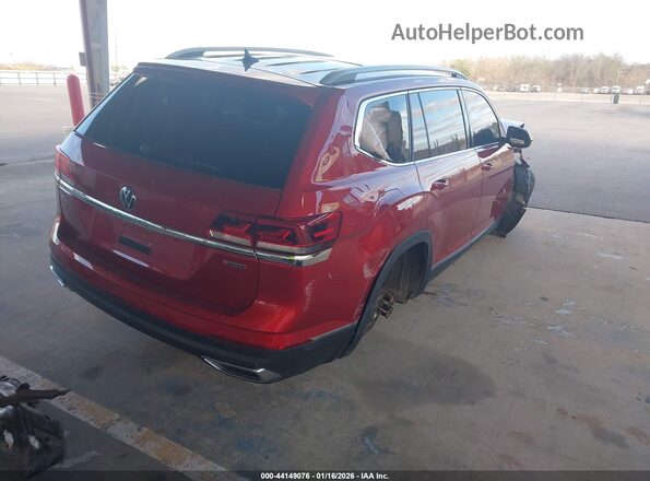 1V2TP2CA4MC587427 2021 VOLKSWAGEN ATLAS Red Rear right