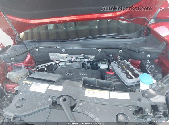 1V2TP2CA4MC587427 2021 VOLKSWAGEN ATLAS Red Rear view