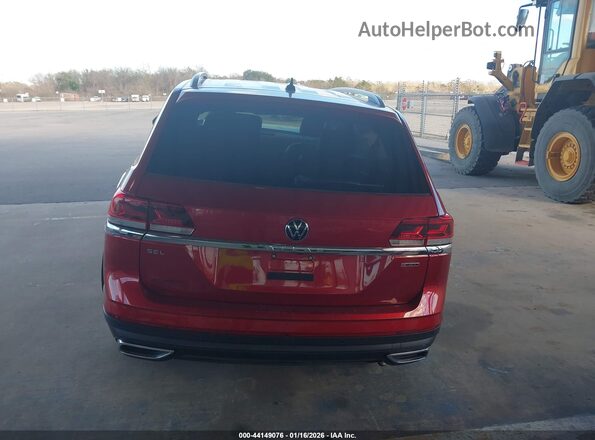 1V2TP2CA4MC587427 2021 VOLKSWAGEN ATLAS Red 