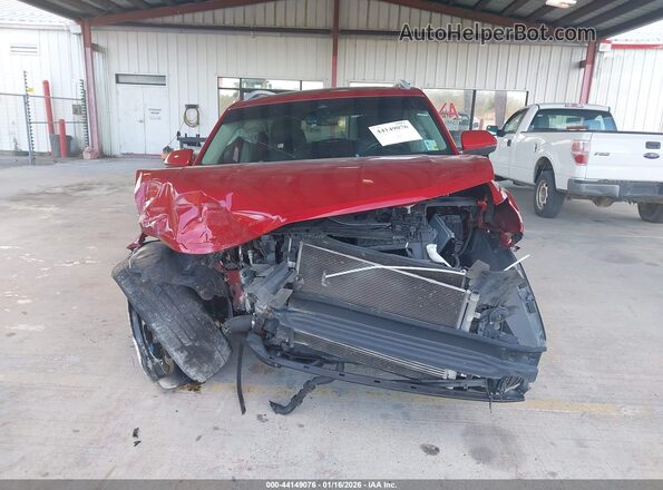 1V2TP2CA4MC587427 2021 VOLKSWAGEN ATLAS Red Rear interior view