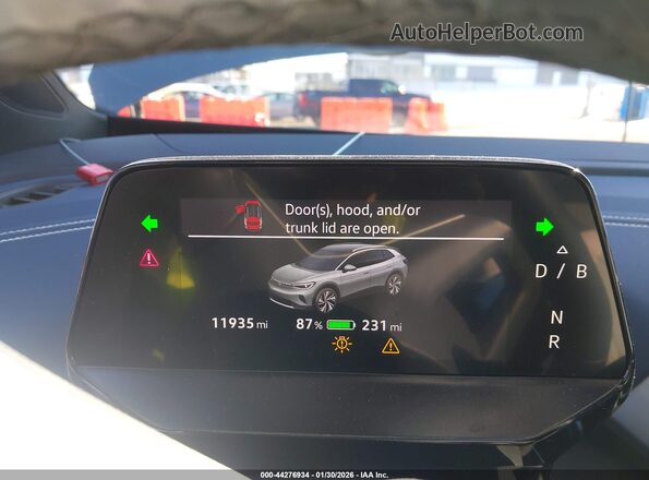 1V2VRPE81SC012158 2025 VOLKSWAGEN ID.4 Gray უკანა სავარძლების ხედი
