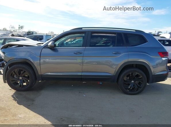 1V2WR2CA2NC525064 2022 VOLKSWAGEN ATLAS Gray Вид задньої частини салону