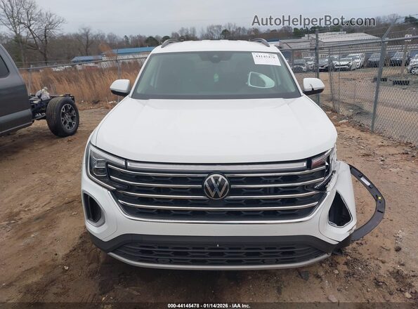 1V2WR2CA5RC561837 2024 VOLKSWAGEN ATLAS White Instrument cluster view