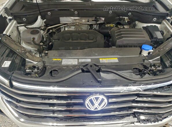 1V2WR2CA5SC565151 2025 VOLKSWAGEN ATLAS White Engine compartment view