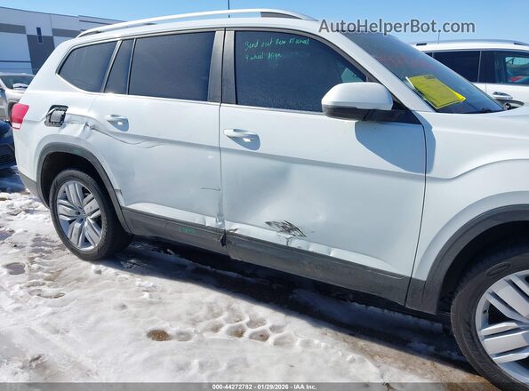 1V2WR2CA9KC568005 2019 VOLKSWAGEN ATLAS Белый Вид спереди