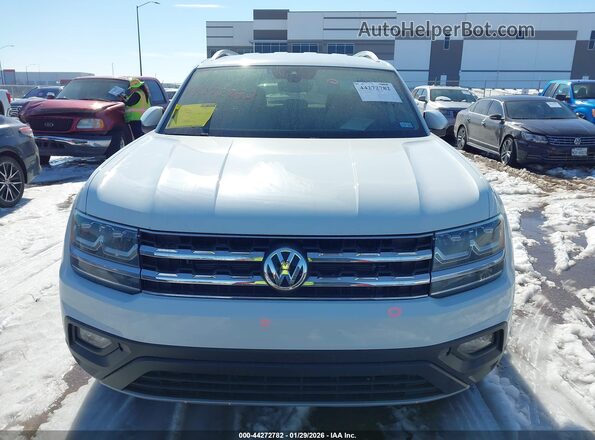 1V2WR2CA9KC568005 2019 VOLKSWAGEN ATLAS Белый Вид щитка приборов