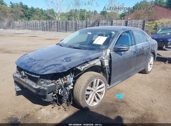 1VWBA7A34JC032034 2018 VOLKSWAGEN PASSAT Серый Передняя левая четверть
