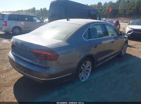 1VWBA7A34JC032034 2018 VOLKSWAGEN PASSAT Серый Задняя правая четверть