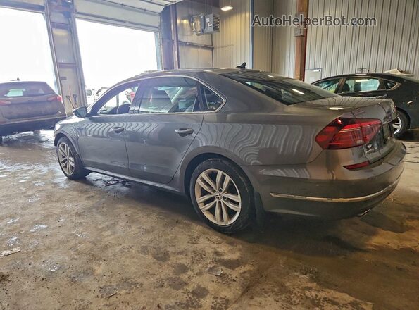 1VWBA7A39JC000681 2018 VOLKSWAGEN PASSAT Gray Trasero izquierdo