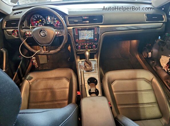 1VWBA7A39JC000681 2018 VOLKSWAGEN PASSAT Gray Vista del salpicadero