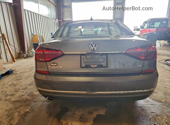 1VWBA7A39JC000681 2018 VOLKSWAGEN PASSAT Gray Vista trasera