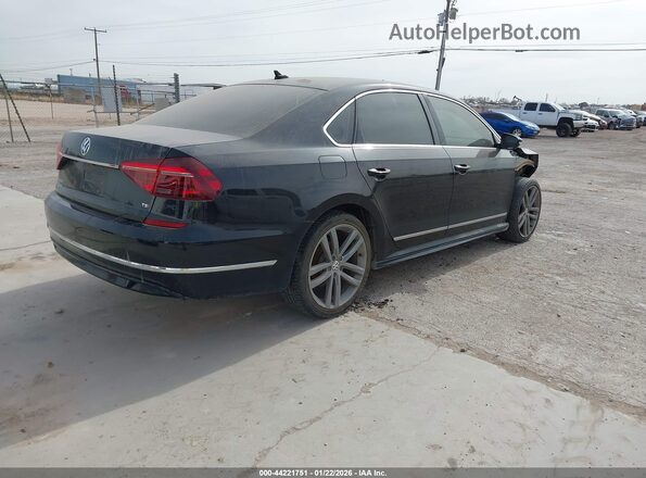 1VWDT7A31HC028634 2017 VOLKSWAGEN PASSAT Black Tył prawy