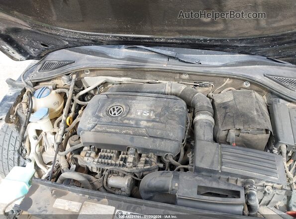 1VWDT7A31HC028634 2017 VOLKSWAGEN PASSAT Black Widok z tyłu