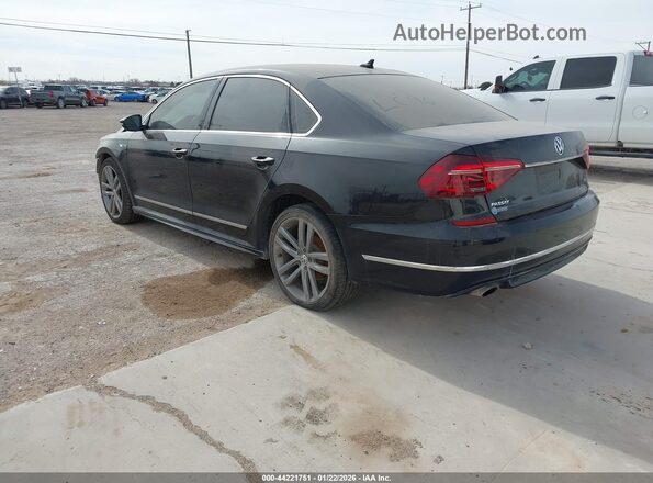 1VWDT7A31HC028634 2017 VOLKSWAGEN PASSAT Black Tył lewy