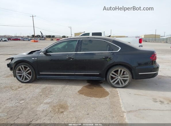 1VWDT7A31HC028634 2017 VOLKSWAGEN PASSAT Black Widok wnętrza 360 stopni