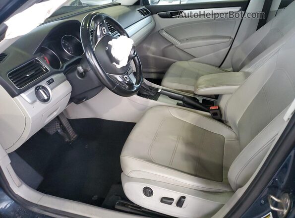 1VWLA7A38KC014254 2019 VOLKSWAGEN PASSAT Синий 