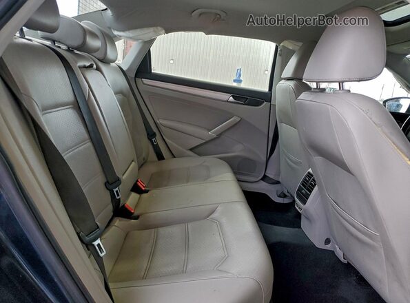 1VWLA7A38KC014254 2019 VOLKSWAGEN PASSAT Синий Вид задних сидений