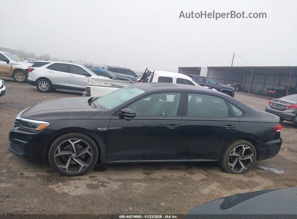 1VWMA7A35LC013410 2020 VOLKSWAGEN PASSAT Black Widok wnętrza 360 stopni