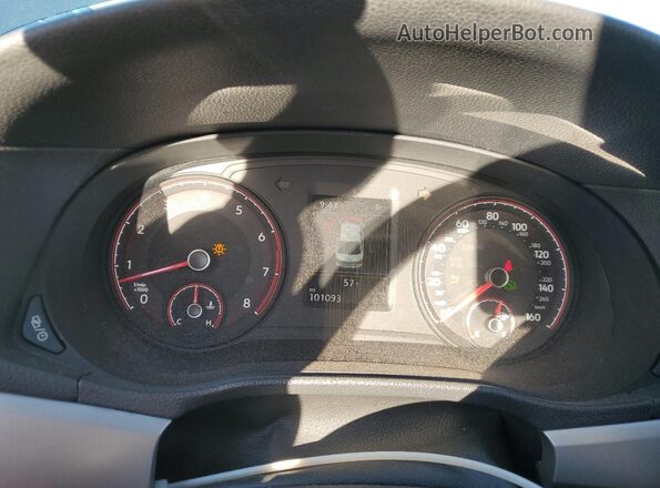 1VWSA7A32LC007572 2020 VOLKSWAGEN PASSAT Blue Սարքավորումների վահանակի տեսք