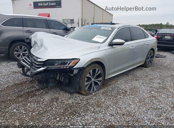 1VWSA7A34MC007977 2021 VOLKSWAGEN PASSAT Silver Передня ліва чверть