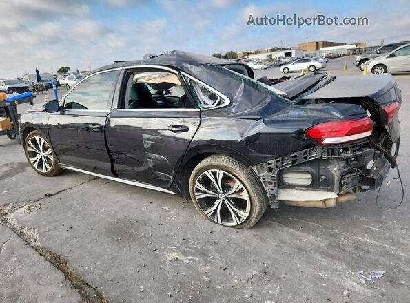 1VWSA7A38MC008274 2021 VOLKSWAGEN PASSAT Черный Задняя левая четверть