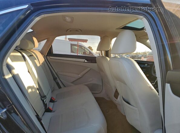 1VWWA7A39LC011815 2020 VOLKSWAGEN PASSAT Черный Вид задних сидений