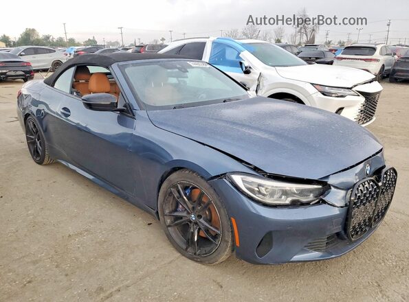 WBA23AT05PCM82794 2023 BMW 4 SERIES Blue Widok z przodu