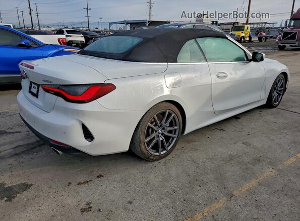 WBA23AT08NCJ12680 2022 BMW 4 SERIES White წინა მარჯვენა