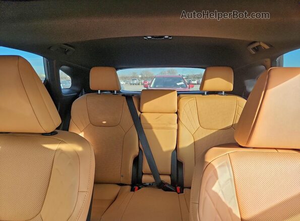 2T2BAMBA6RC051004 2024 LEXUS RX 350 Red Vista interior trasera