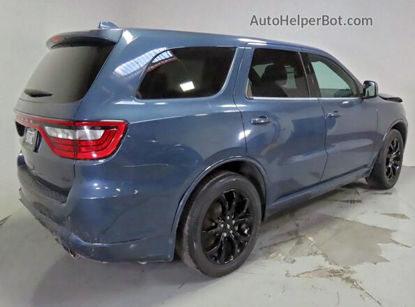 1C4RDHDG8LC184253 2020 DODGE DURANGO Синий Передняя правая четверть