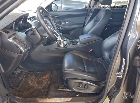 SADFJ2FX3J1Z09034 2018 JAGUAR E-PACE Gray წინა პანელის ხედი
