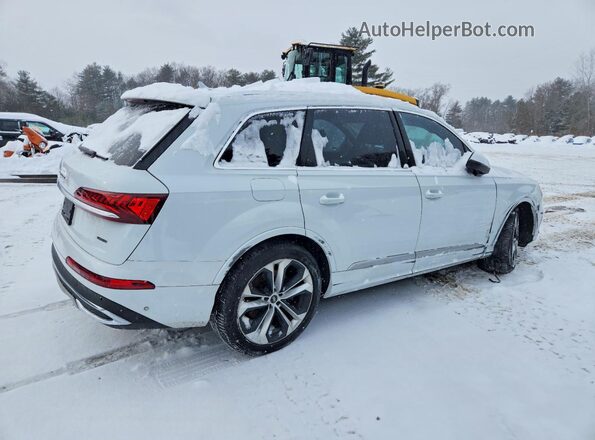 WA1LXBF76ND014598 2022 AUDI Q7 Белый Передняя правая четверть