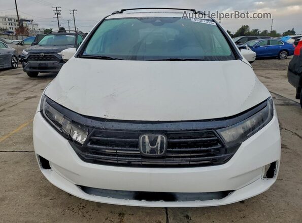 5FNRL6H83SB005645 2025 HONDA ODYSSEY White უკანა ხედი