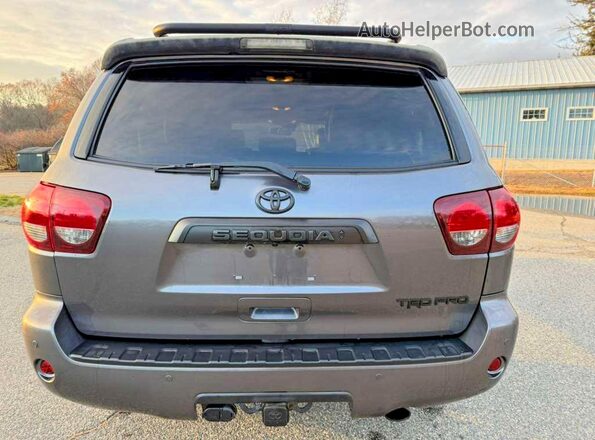 5TDEY5B10MS182254 2021 TOYOTA SEQUOIA Gray ძრავის განყოფილების ხედი