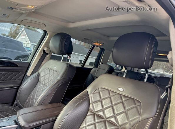 4JGDF7DE2HA962560 2017 MERCEDES-BENZ GLS-CLASS Gray Vista del compartimento del motor