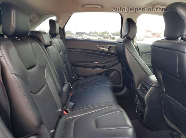 2FMPK3K90KBC15770 2019 FORD EDGE Maroon Engine compartment view