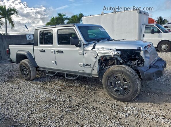 1C6HJTAGXRL103569 2024 JEEP GLADIATOR Silver 