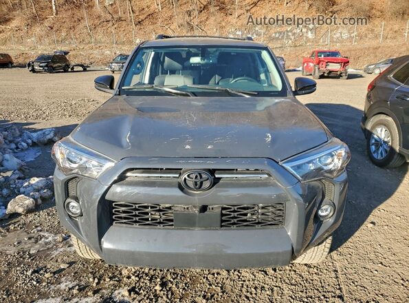 JTENU5JR1R6241401 2024 TOYOTA 4RUNNER Gray უკანა ხედი