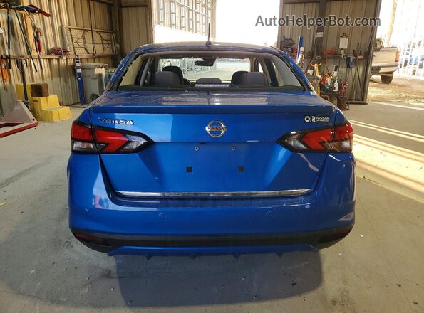 3N1CN8DV3NL825935 2022 NISSAN VERSA Blue Front interior view