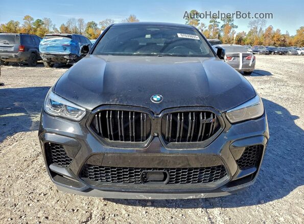 5YMCY0C05M9F21793 2021 BMW X6 Black Widok z tyłu