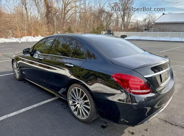 55SWF6EB3GU152788 2016 MERCEDES-BENZ C-CLASS Black Rear right