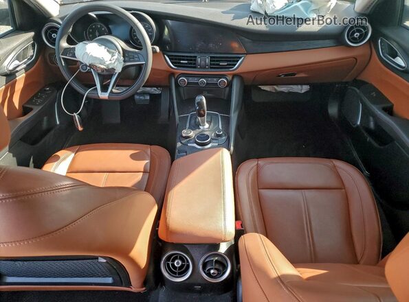 ZARFAMANXK7599319 2019 ALFA ROMEO GIULIA Gray Սարքավորումների վահանակի տեսք