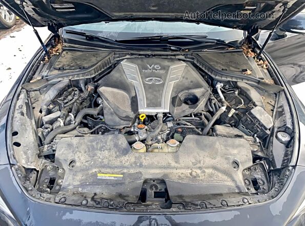 JN1FV7EL7HM701889 2017 INFINITI Q60 Black Vista del salpicadero