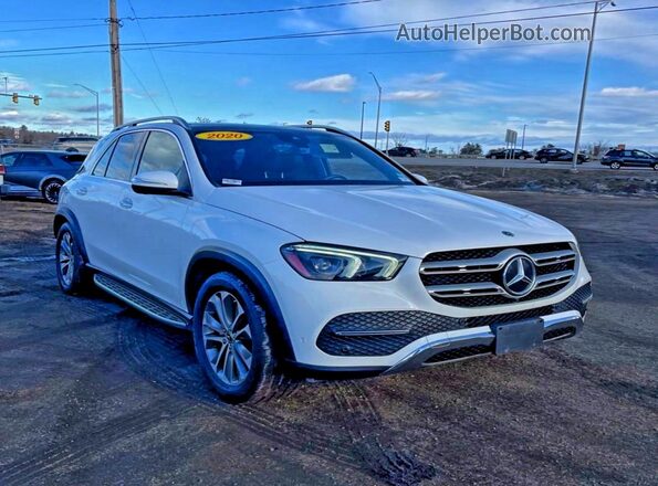 4JGFB4KBXLA130503 2020 MERCEDES-BENZ GLE-CLASS White უკანა მარცხენა