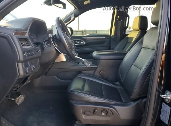1GNSCCKD1MR143579 2021 CHEVROLET SUBURBAN Black Widok deski rozdzielczej