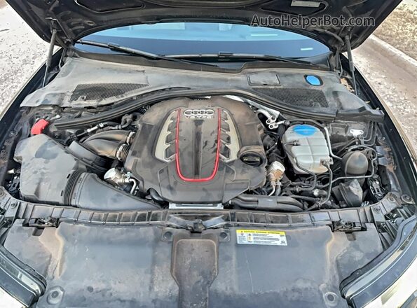 WAUH2AFC9GN146010 2016 AUDI S6 Black Առջևի վահանակի տեսք