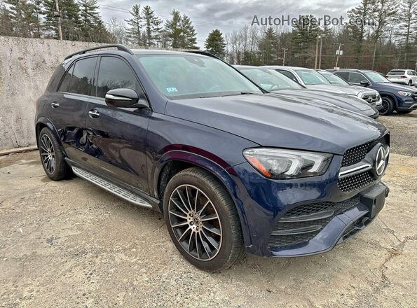 4JGFB4KB3MA495610 2021 MERCEDES-BENZ GLE-CLASS Blue Հետևի ձախ